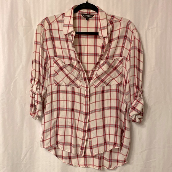 Express Tops - Express button down size S